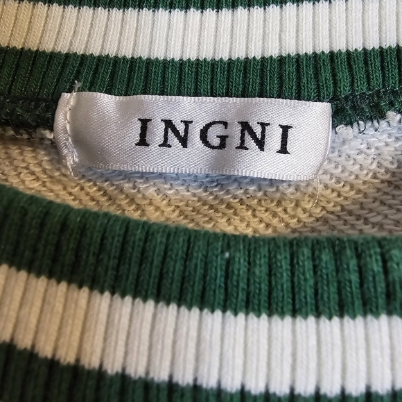 Delaware 1974 West Virginia USA Cropped Ribbed Oversized Baggy Collegiate - Picture 3 of 6